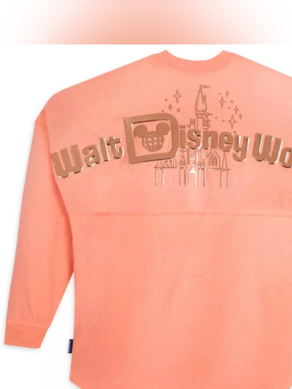 Walt Disney World Kid's Spirit Jersey - Peach Punch Lg